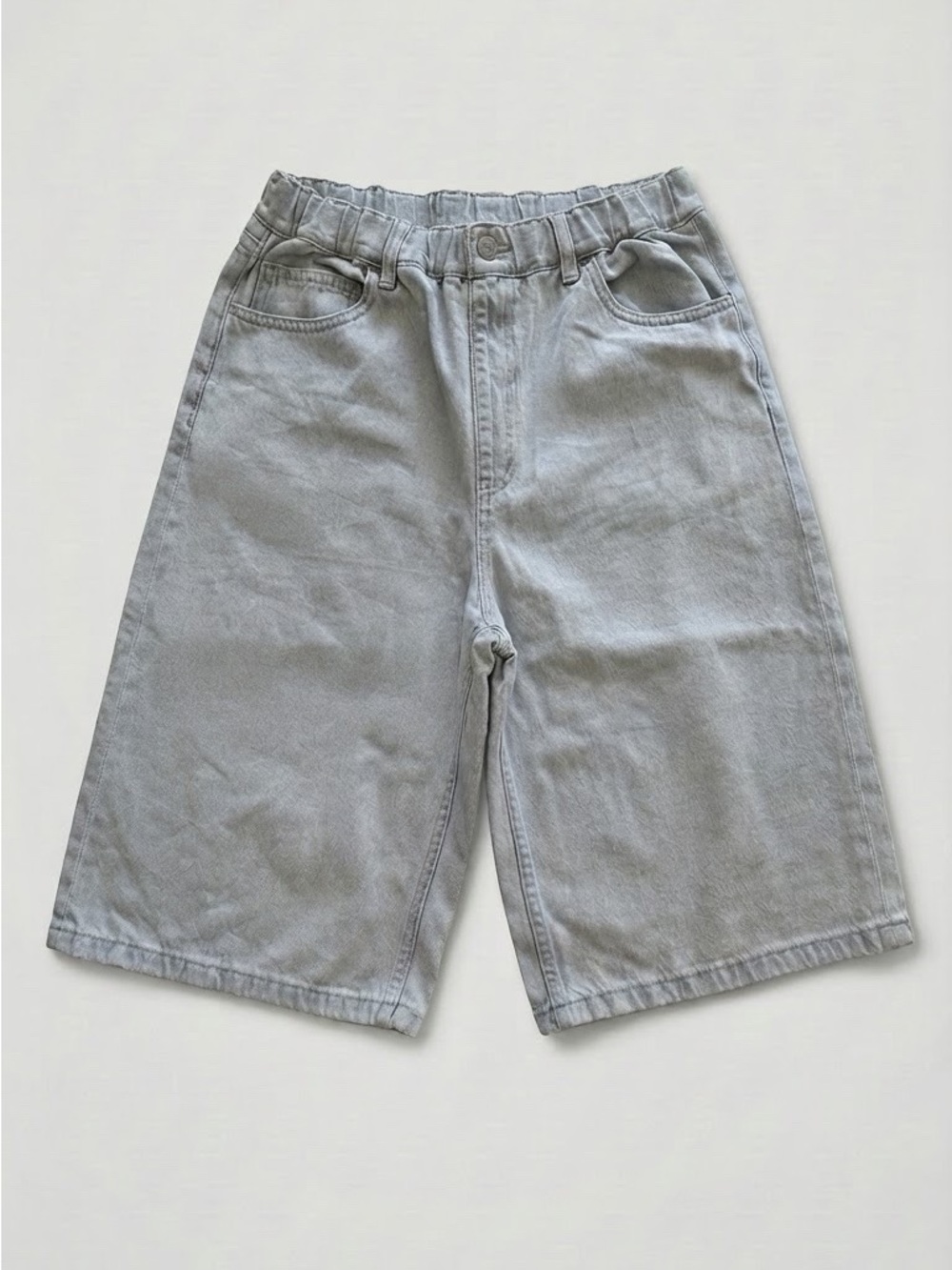 Uniqlo Light Gray Men's Denim Jean Shorts